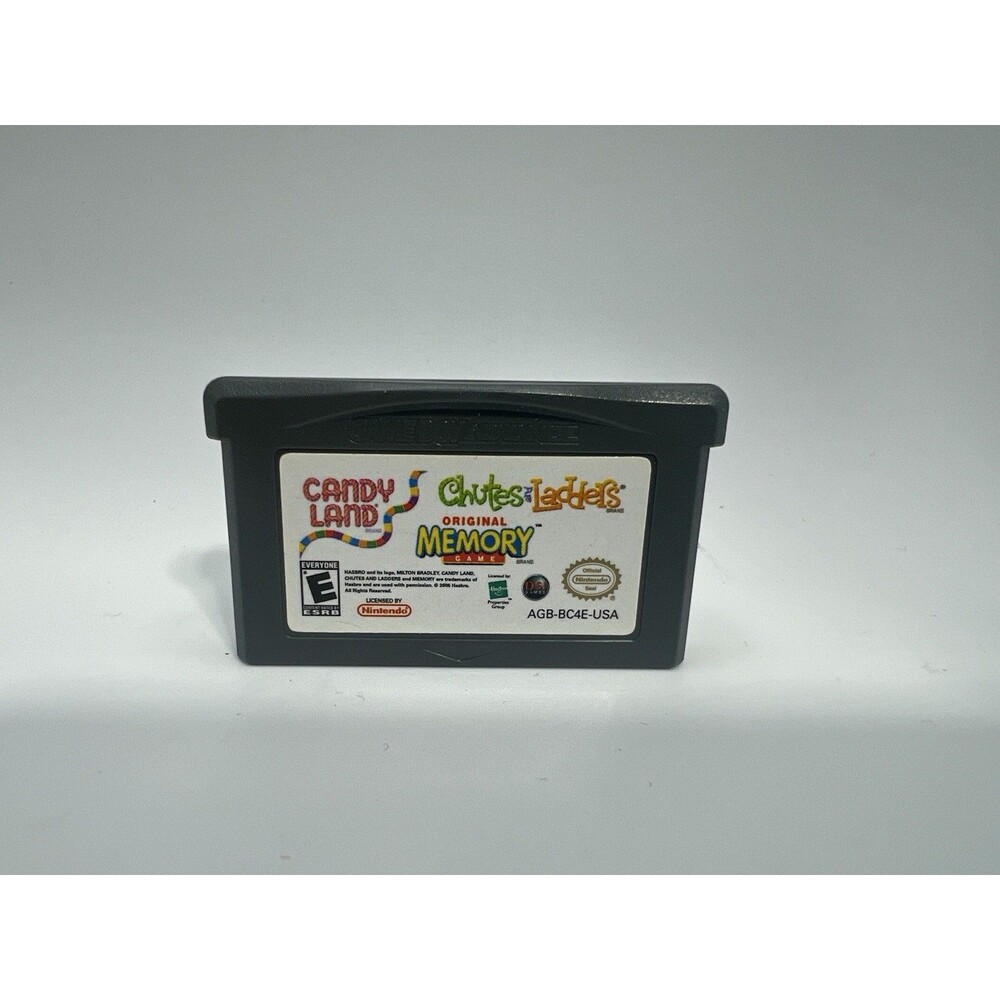 Candy Land/Chutes and Ladders/Memory Nintendo Game Boy Advance GBA